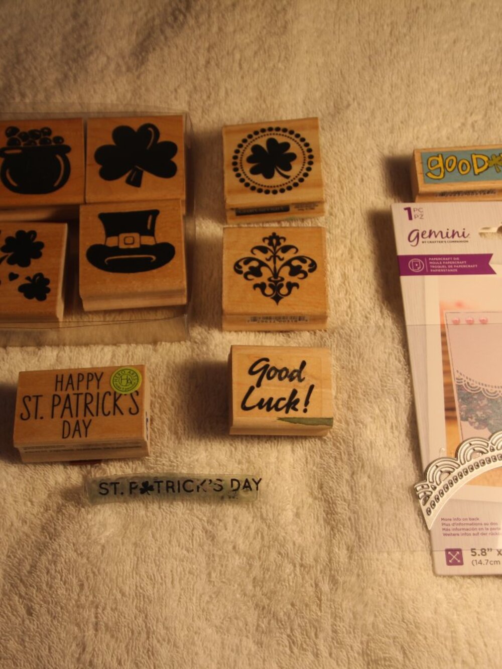 St Patrick Day Craft Supplies New - Gently Used